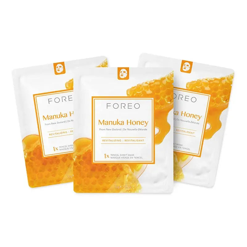 Foreo Farm To Face Sheet Mask - Miele di Manuka x3