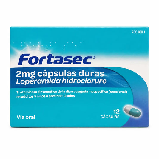 Fortasec 2 Mg , 12 capsule rigide