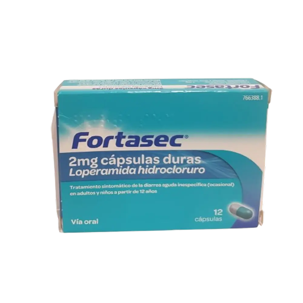 Fortasec 2 Mg , 12 capsule rigide