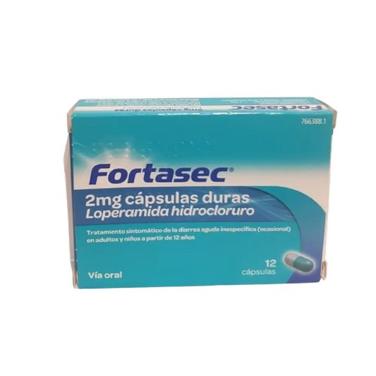 Fortasec 2 Mg , 12 capsule rigide
