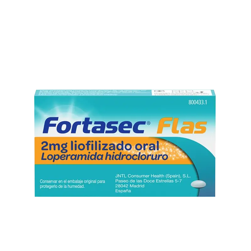 Fortasec Flas 2 mg 12 Compresse