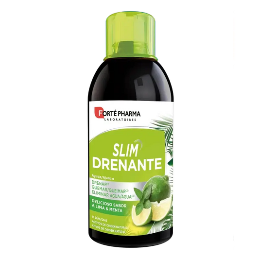 Forte Pharma Slim Drenante al gusto di lime e menta, 500 ml