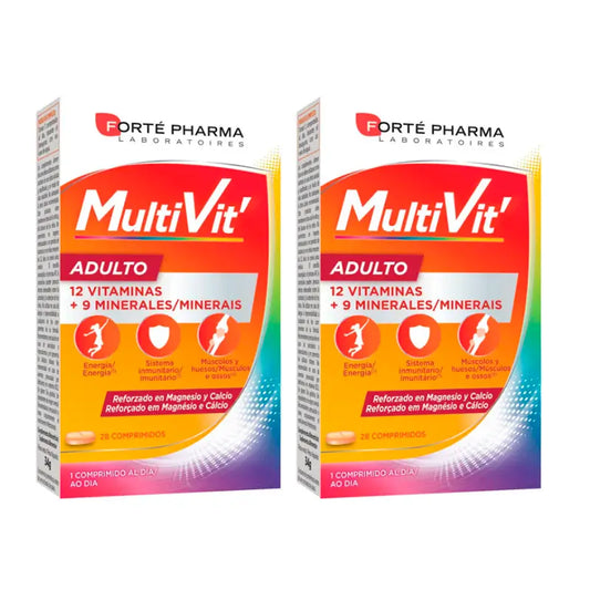 Forté Pharma Duplo Energy Multivitamine Adulti 2 x 28 compresse