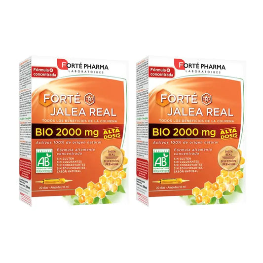 Forté Pharma Duplo Forté Pappa Reale Bio 2000 mg 2 x 20 Amp.