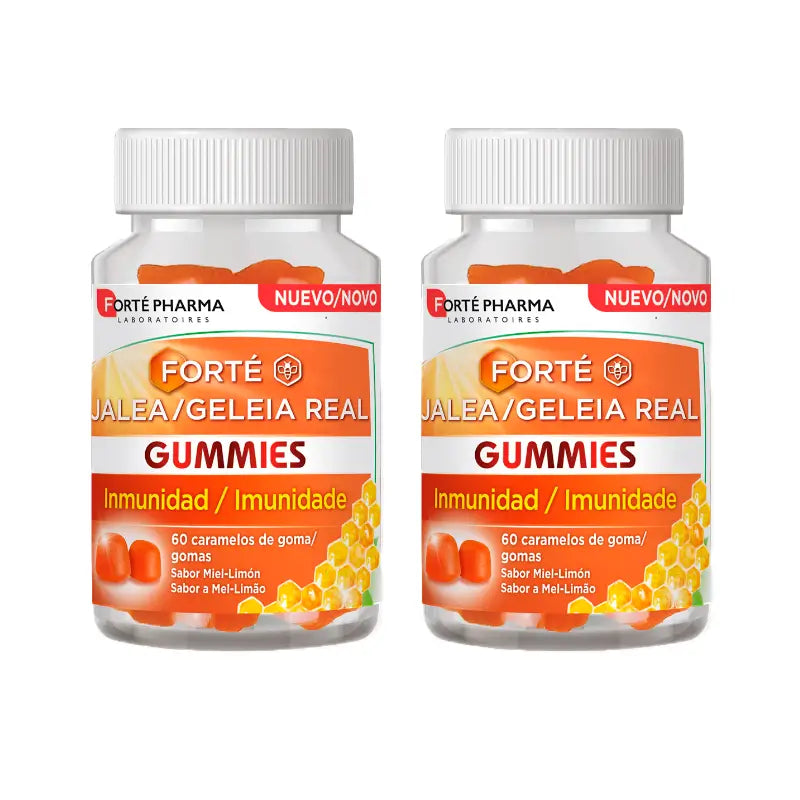 Forté Pharma Duplo Forté Pappa Reale Gomme, 2 x 60 caramelle