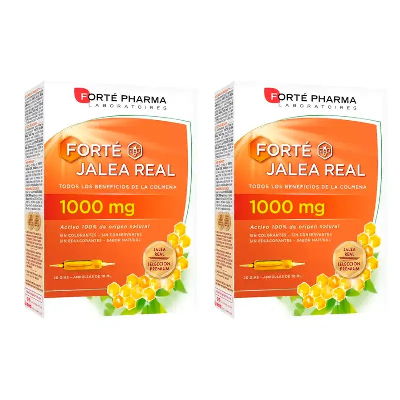 Forté Pharma Duplo Pappa Reale 1000 mg 2 x (20 fiale x 10 ml)