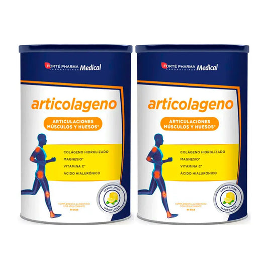 Forté Pharma Duplo Medical Articolageno gusto limone, 2 x 349,5gr