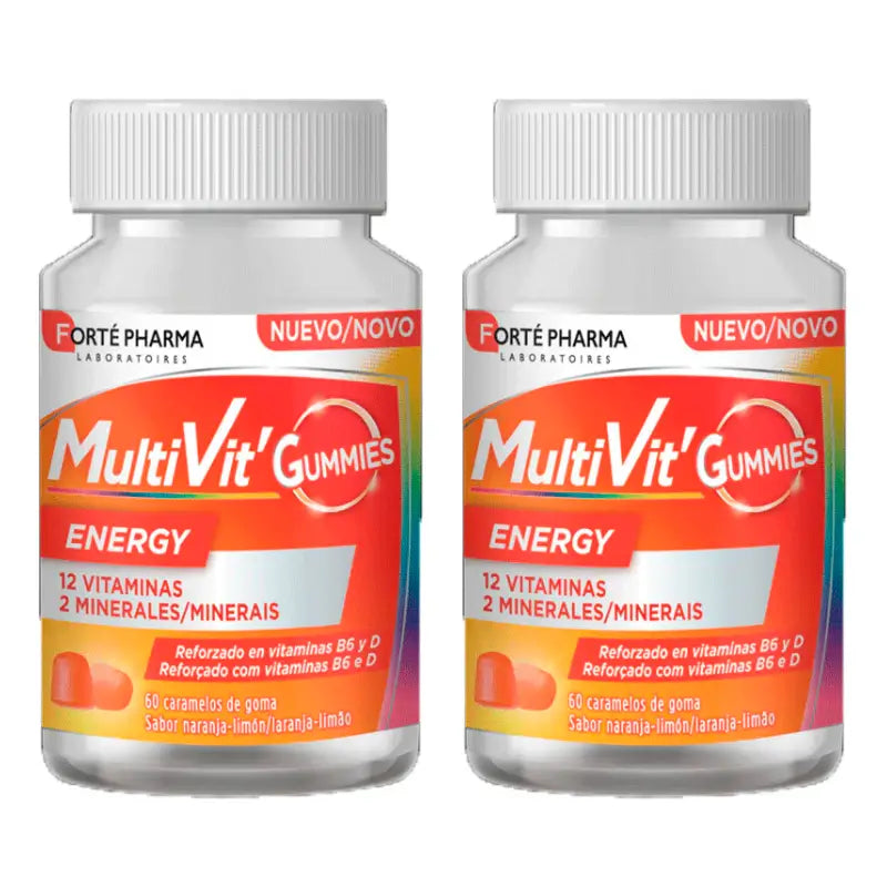Forté Pharma Duplo Multivit Gummies 2 x 60 caramelle gommose
