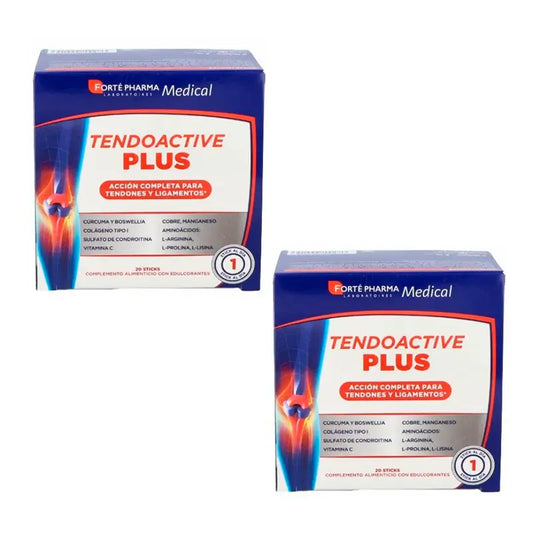 Forté Pharma Duplo Tendoactive Plus 2x 20 bastoncini