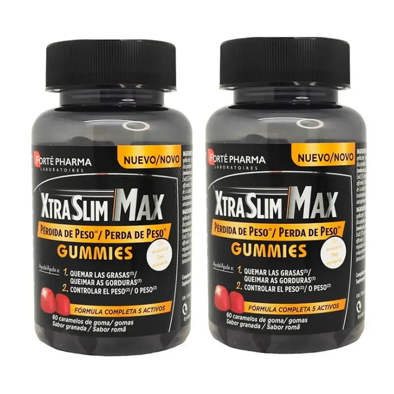Forté Pharma Duplo Xtraslim Max Gummies 2 x 60 unità