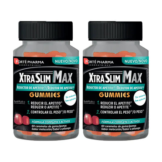 Forté Pharma Duplo Xtraslim Max Reducer Gumm 2 x 60 Caramelle