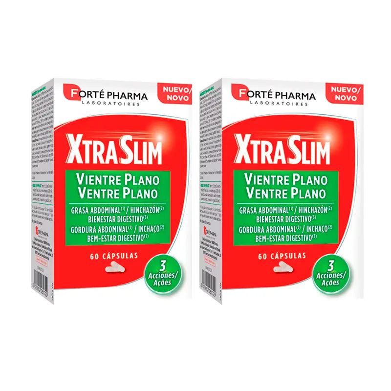 Forté Pharma Duplo Xtraslim Pancia Piatta 2 x 60 capsule