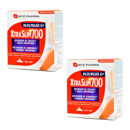 Forté Pharma Duplo Xtraslim700 Bruciagrassi Donna + Grasso Addominale 2 x 120 capsule