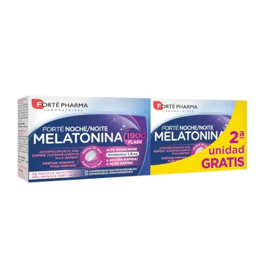 Forté Pharma Melatonina Flash Pack, 2 x 30 compresse