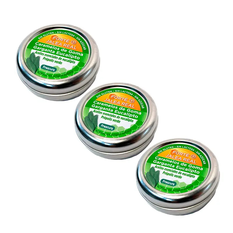 Caramelle gommose Forté Pharma Triplo Forté all'eucalipto, 3 x 45 caramelle