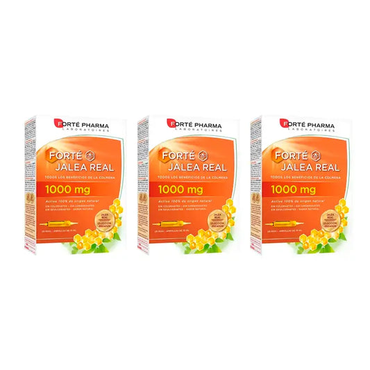 Forté Pharma Triplo Pappa Reale 1000 mg 3 x (20 fiale x 10 ml)