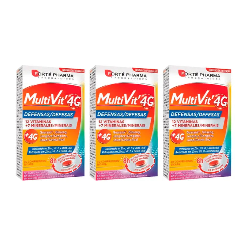 Forté Pharma Triplo Multivit 4 g Difese