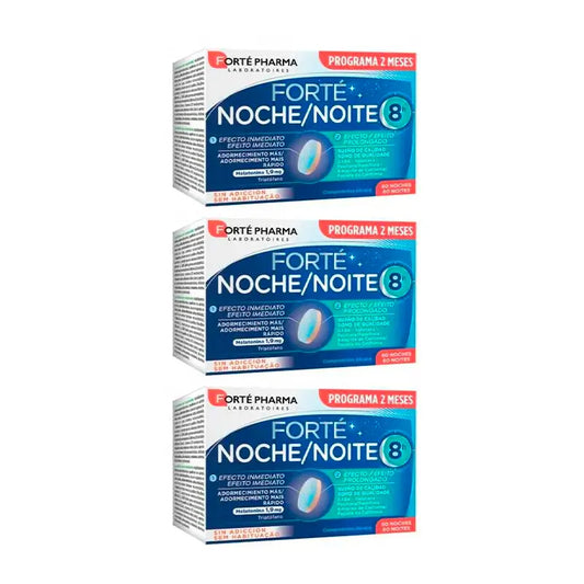 Forté Pharma Triplo Night 8H 60 giorni, 3 x 60 compresse