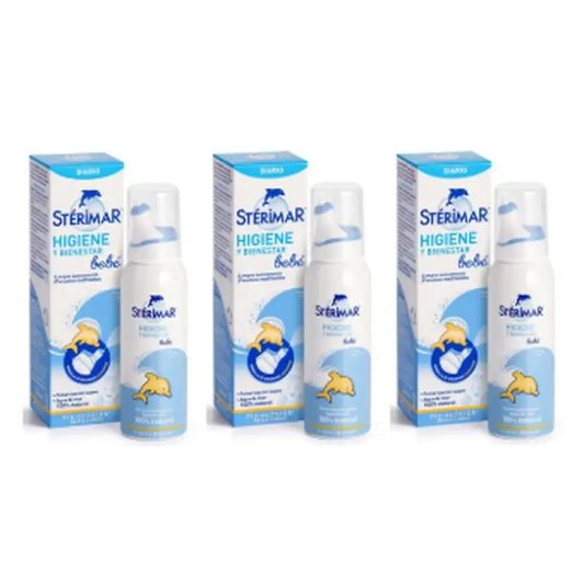 Sterimar Igiene e benessere del bambino, 3 x 50 ml
