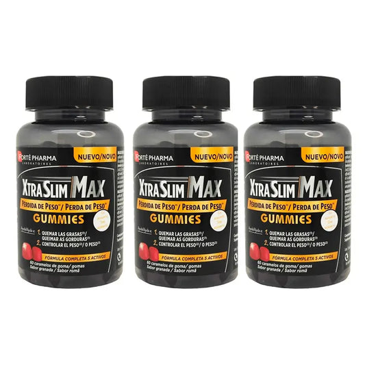Forté Pharma Triplo Xtraslim Max Gummies 3 x 60 unità