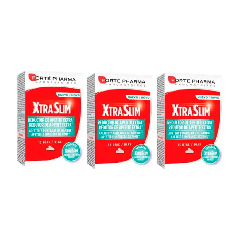 Forté Pharma Triplo Xtraslim Riduttore dell'Appetito 3 x 60 capsule