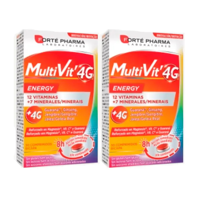 Forté Pharma Duplo Multivit 4 g Energia