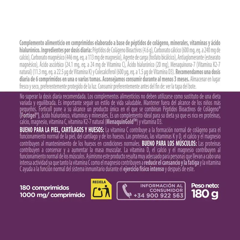 Forticoll Collagene Bioattivo 180 compresse