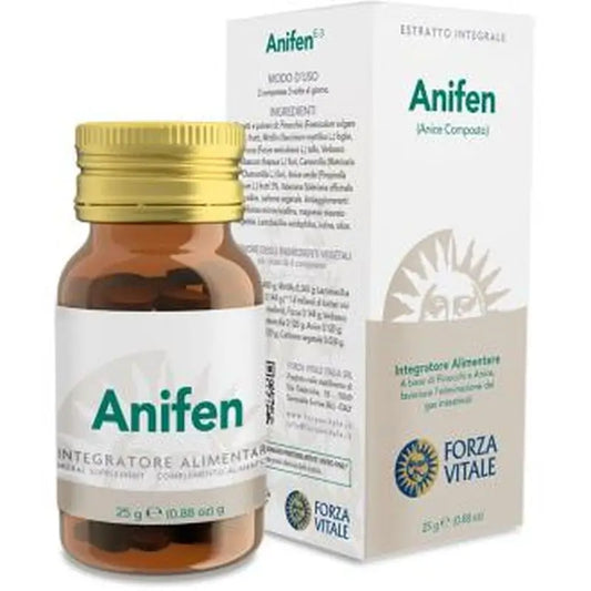 Forza Vitale Anifen (Anice Composto) Gases 25Gr.Tablets