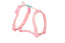 Freedog Pettorina in nylon Basic rosa, 20 mm, 51/70 cm