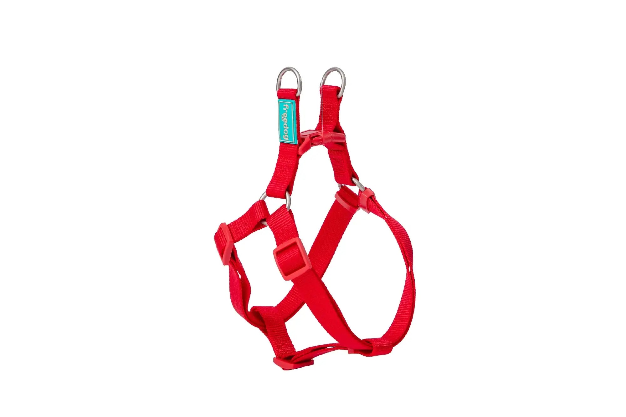 Freedog Imbracatura in nylon Basic Tipo A Rossa, 8 mm 15/30 cm