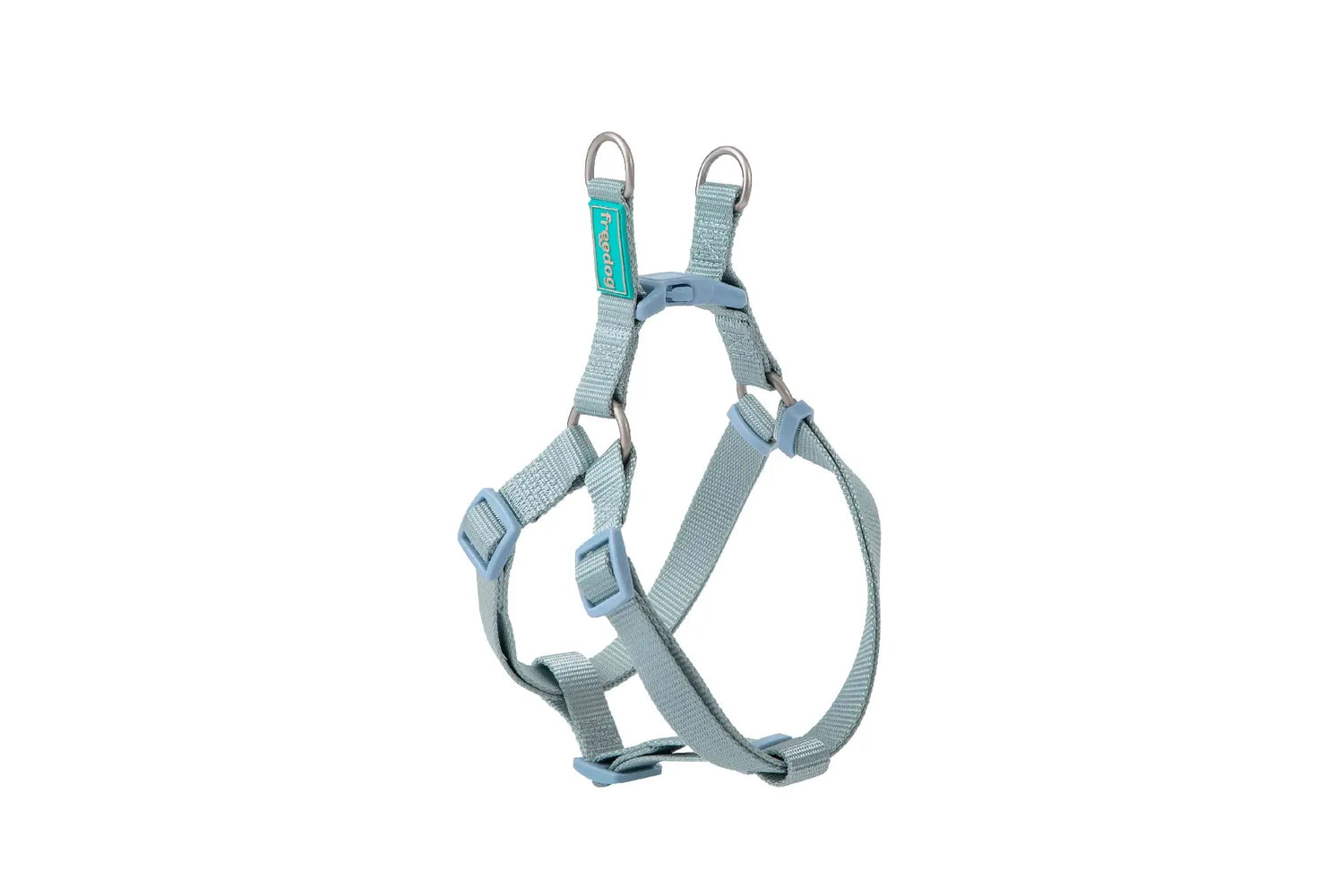 Freedog Imbracatura in nylon tipo A azzurro cielo, 10 mm 20/36 cm