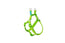 Freedog Pettorina in nylon tipo A verde lime, 10 mm, 20/36 cm