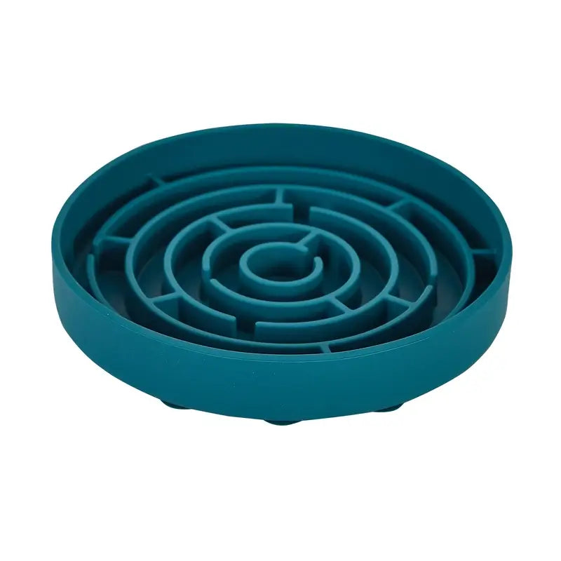 Ciotola Freedog Soft Slow Food Blu Teal 18 X 18 X 3,4 Cm
