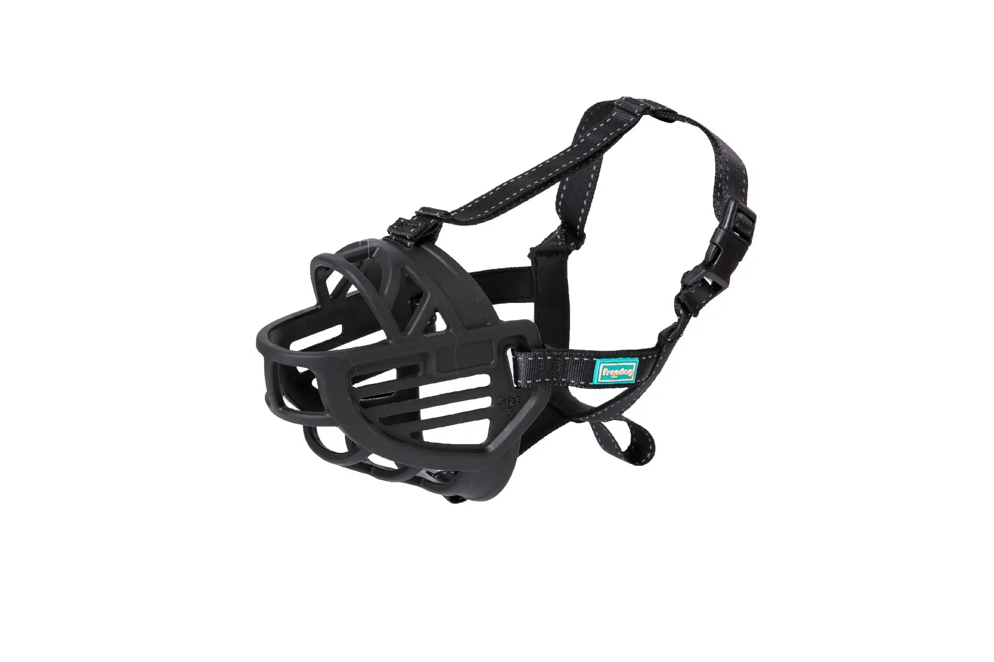 Freedog Museruola Ergo Plus Nera XL, 35 cm