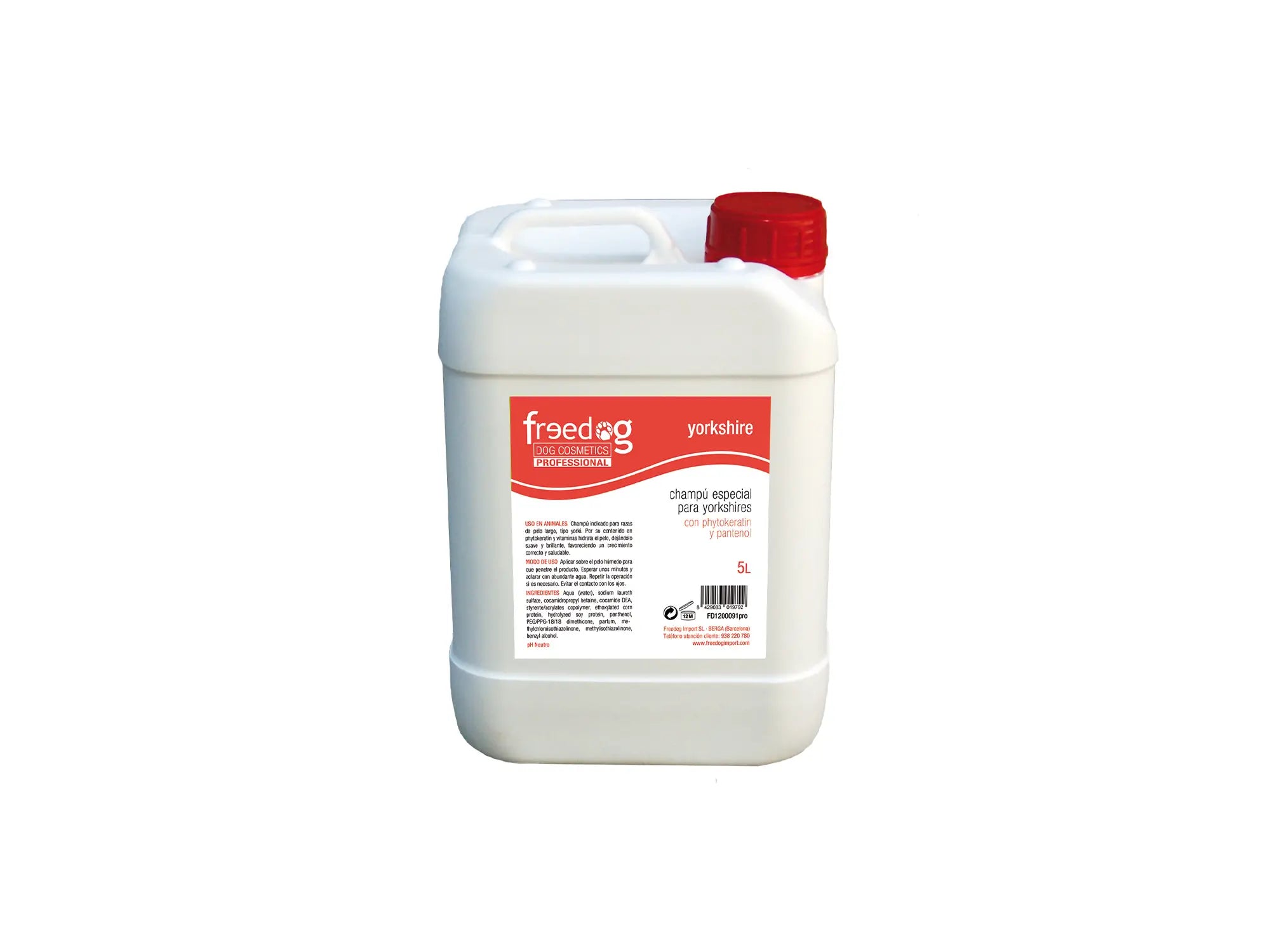 Freedog Yorkshire Shampoo professionale 5L