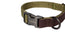 Freedog Collare Linum Green Forest Riciclato, 20 mm 35/52 cm