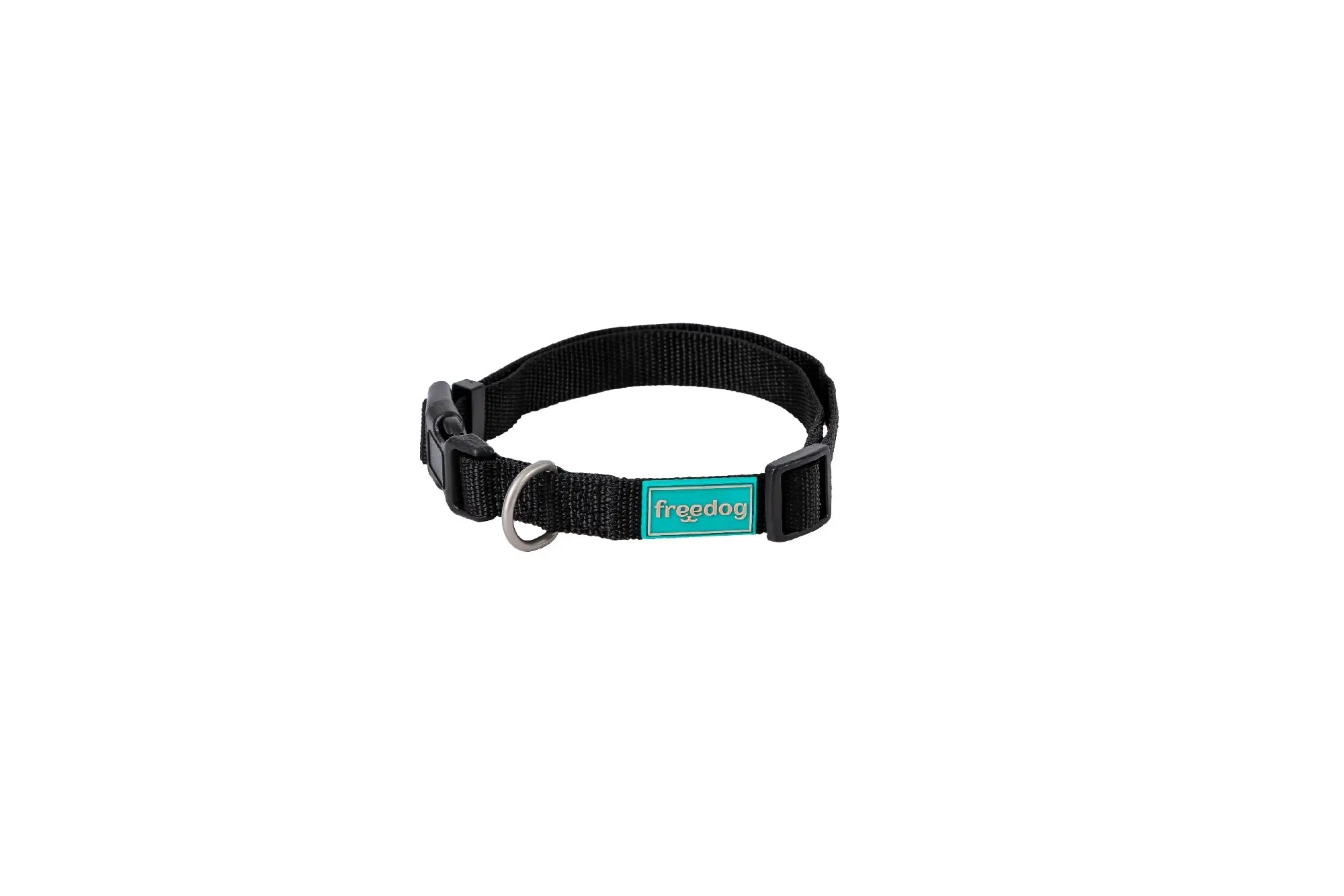 Freedog Collare in nylon Basic nero, 10 mm, 20/35 cm