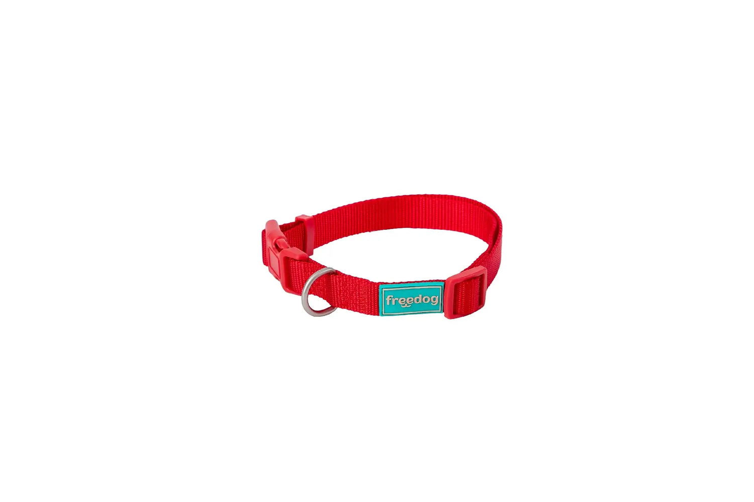 Freedog Collare in nylon Basic rosso, 10 mm, 20/35 cm