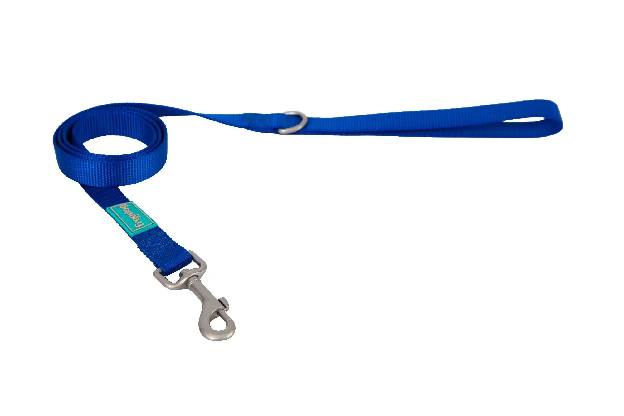 Freedog Guinzaglio in nylon Basic blu, 25 mm, 120 cm