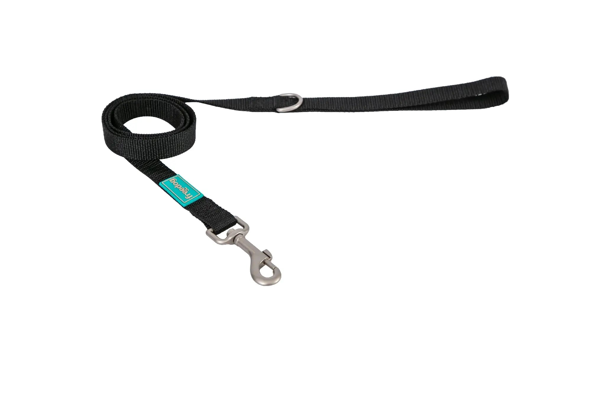 Freedog Guinzaglio in nylon Basic Nero, 25 mm 120 cm