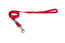 Freedog Guinzaglio in nylon Basic rosso, 25 mm, 120 cm