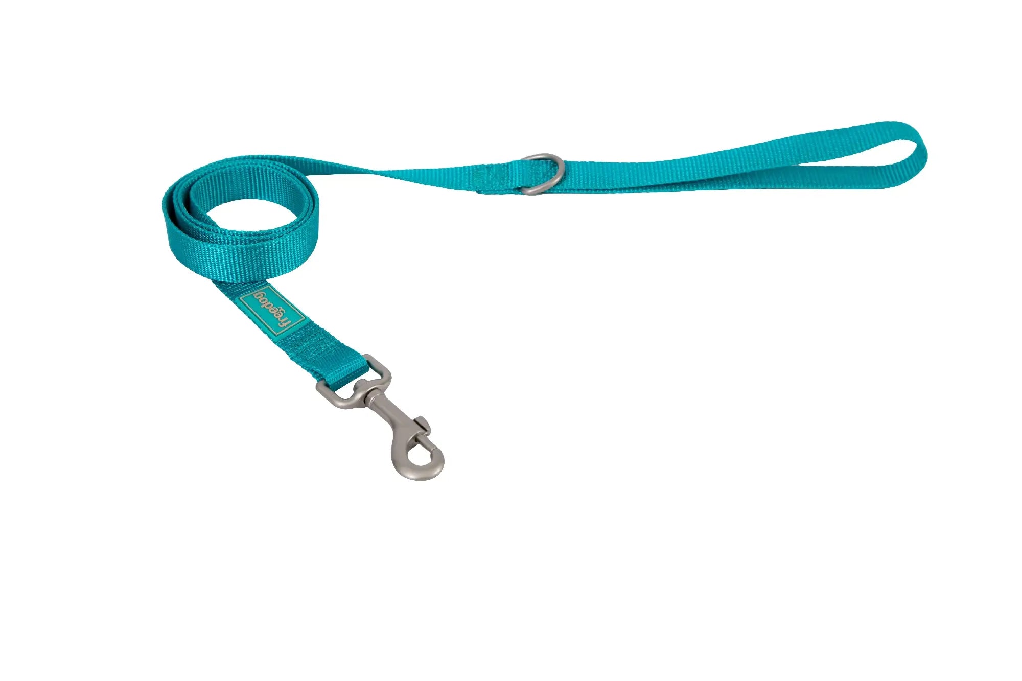 Freedog Guinzaglio in nylon Basic turchese, 10 mm, 120 cm