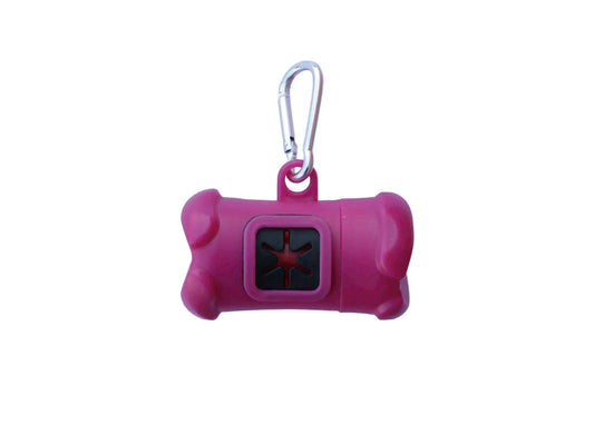 Distributore di sacchetti Freedog Rosa