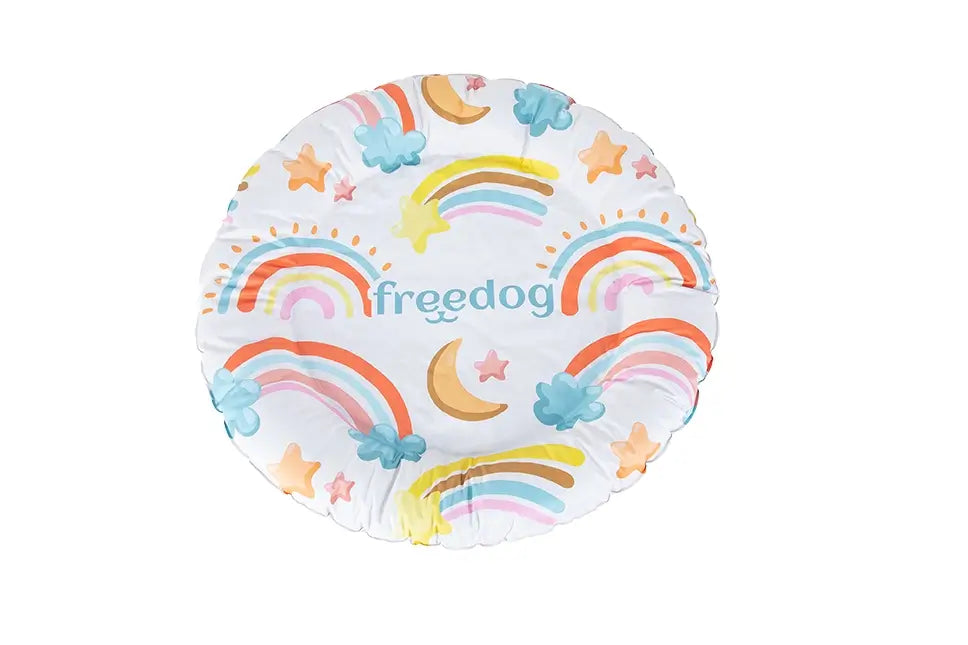 Freedog Donut Rinfrescante Rainbow Riciclato, 47 cm