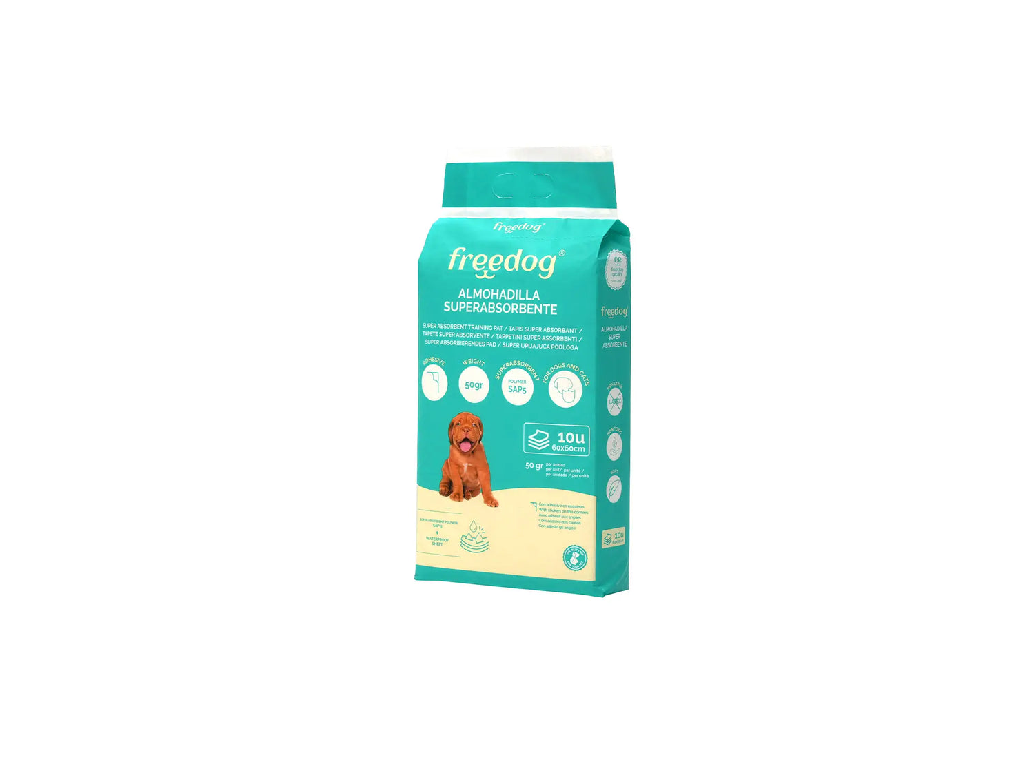 Freedog Super Absorbent Soaker Pad 60 X 60 (10 unità)