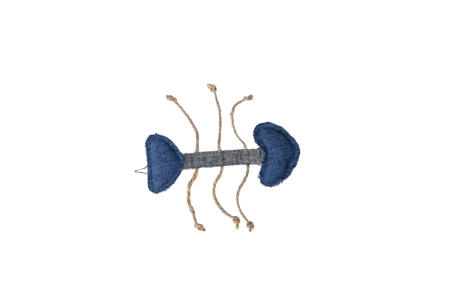 Freedog Giocattolo ecologico per gatti Fishbone Catnip, 14,5x5,5 cm