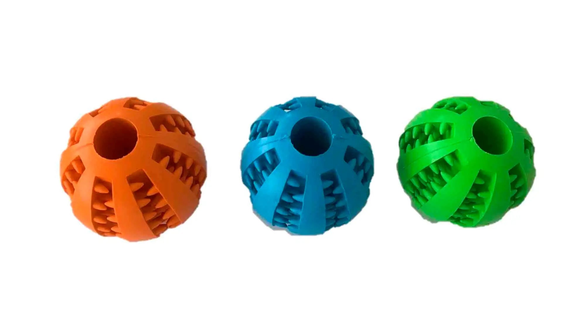 Freedog Palla per i denti verde, 7 cm