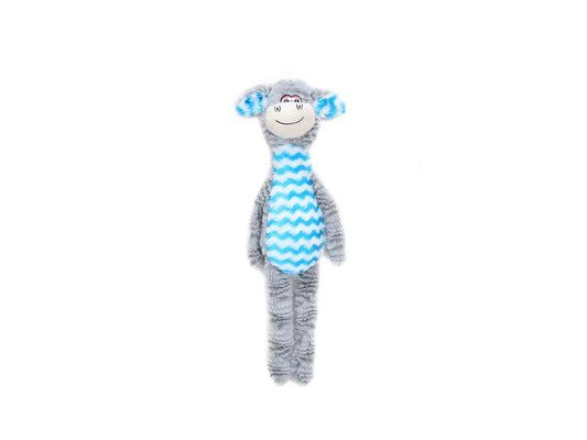 Freedog Peluche Asino blu con suono, 45 cm