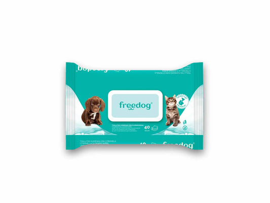 Freedog Salviette alla clorexidina grandi 40 pezzi