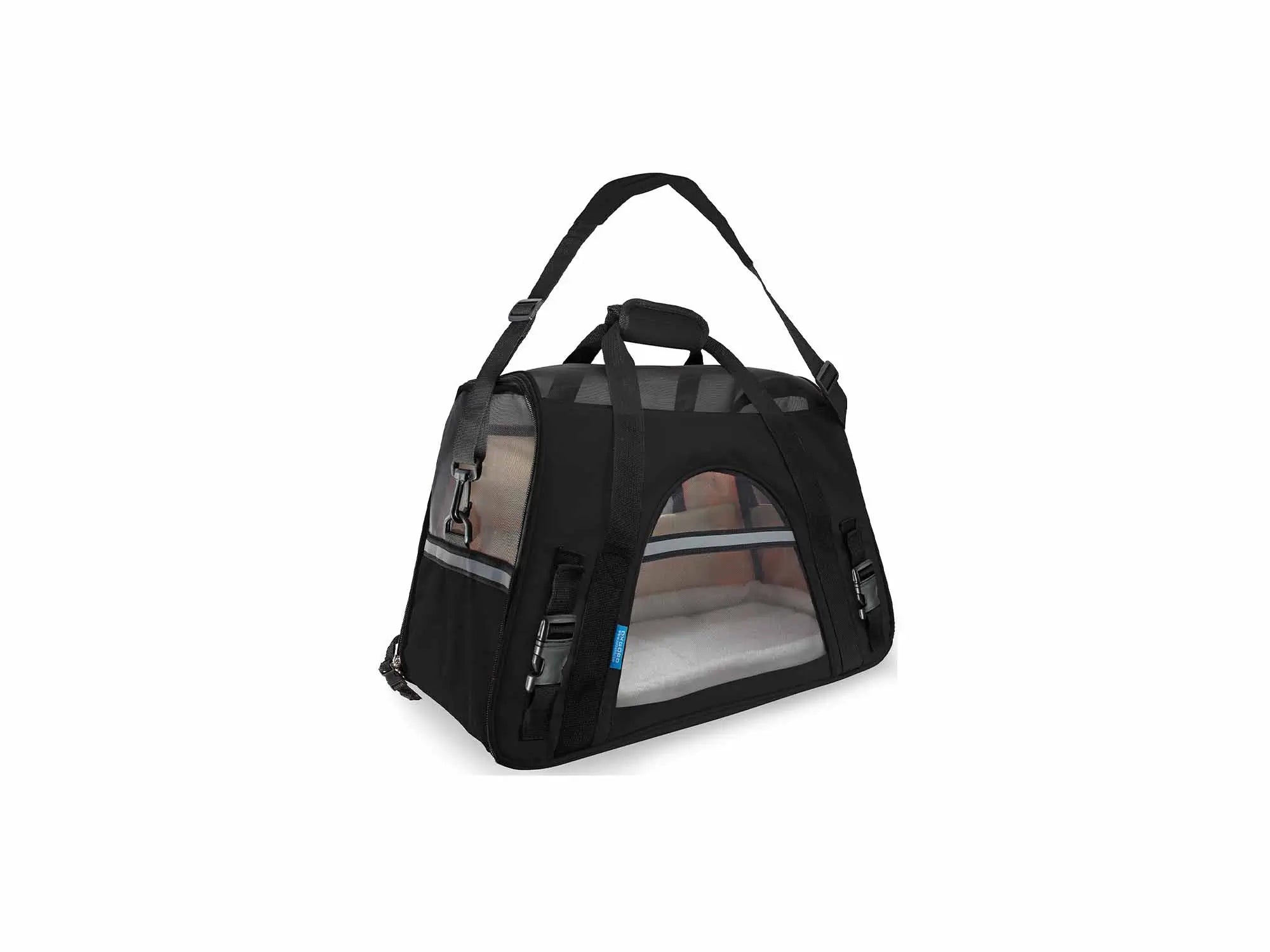 Freedog Trasportino Fly Nero, 40x20x26 cm